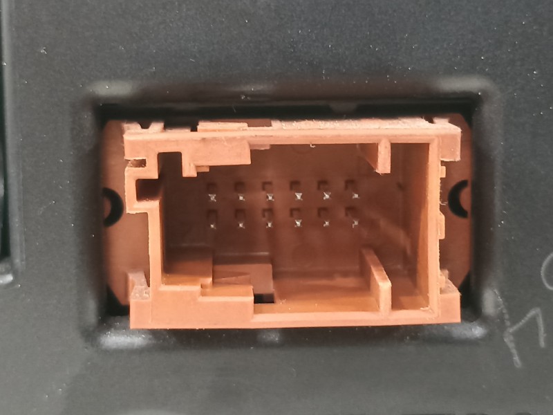 Recambio de mando climatizador para citroën c-elysée shine referencia OEM IAM 96746550ZD  