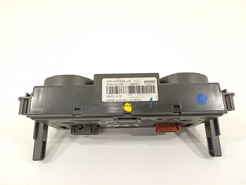 Recambio de mando climatizador para citroën c-elysée shine referencia OEM IAM 96746550ZD  