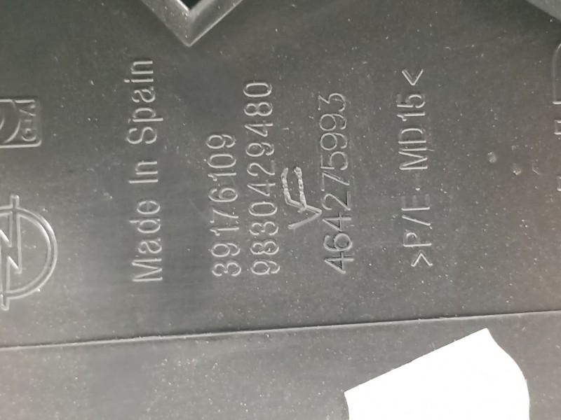 Recambio de guantera para opel corsa f referencia OEM IAM 98322499ZD  