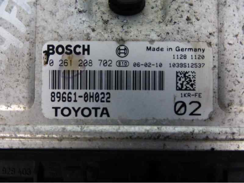 Recambio de centralita motor uce para peugeot 107 básico referencia OEM IAM 896610H022 0261208702 