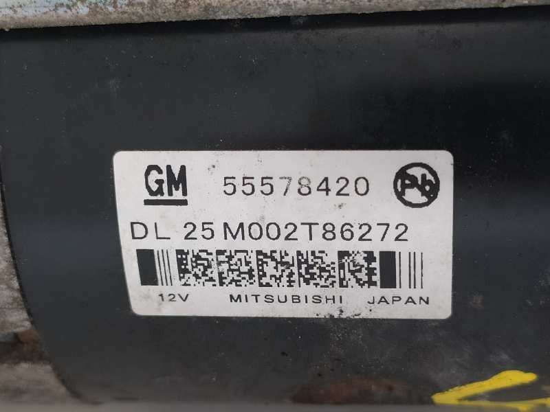 Recambio de motor arranque para opel astra j lim. selective referencia OEM IAM 55578420  