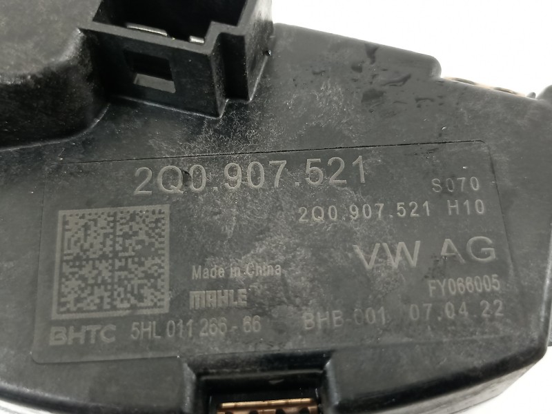 Recambio de resistencia calefaccion para seat arona xperience referencia OEM IAM 2Q0907521  