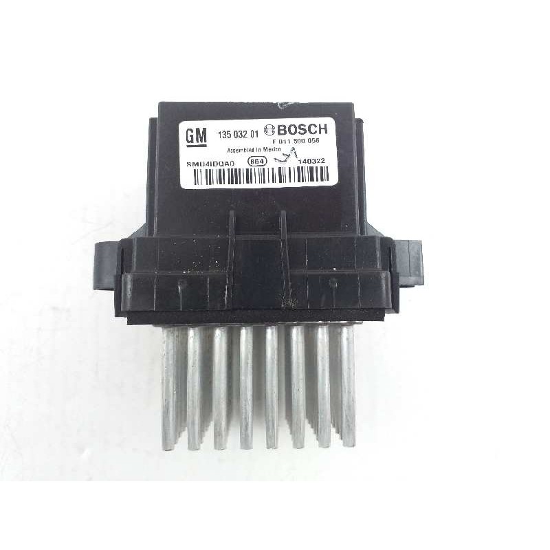 Recambio de resistencia calefaccion para opel astra j lim. selective referencia OEM IAM 13503201 F011500056 