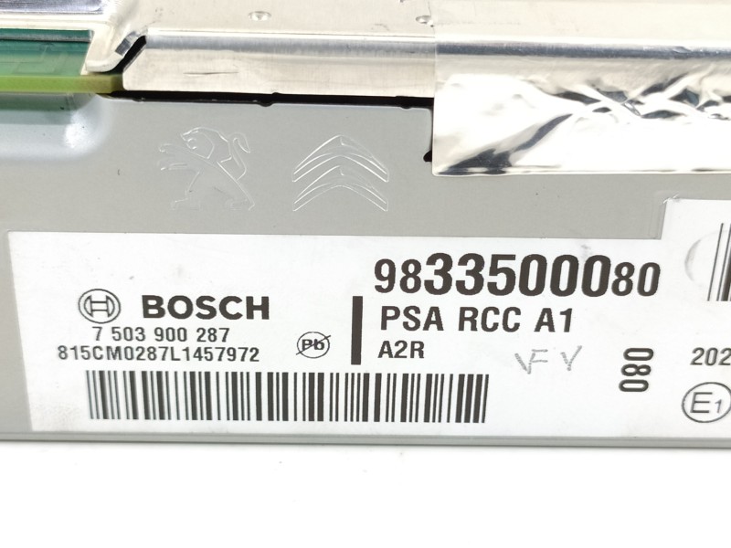 Recambio de sistema navegacion gps para opel corsa f referencia OEM IAM 9833500080 7503900287 