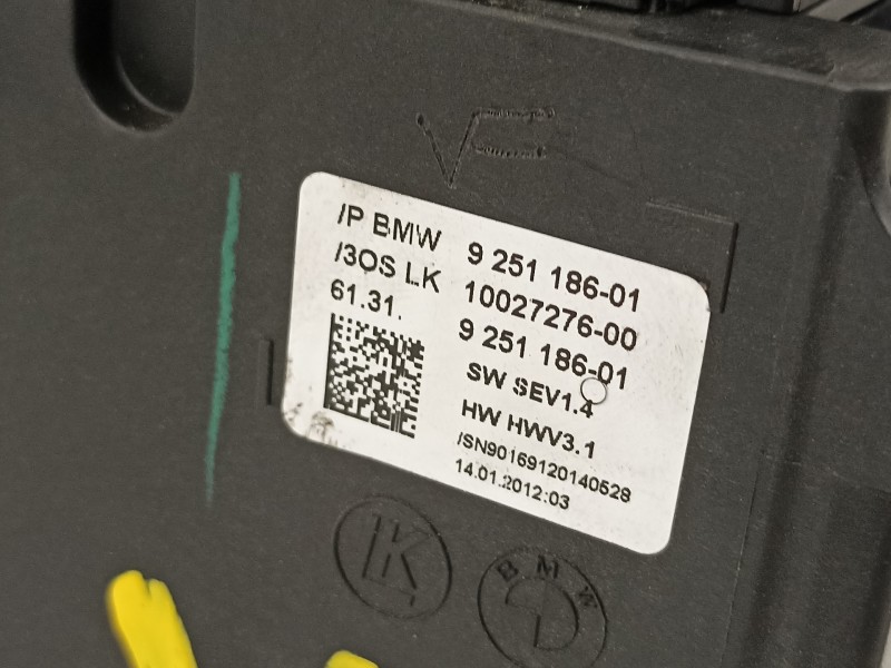 Recambio de palanca cambio para bmw serie 5 lim. (f10) 520d referencia OEM IAM 61317950390 9251186 9251186