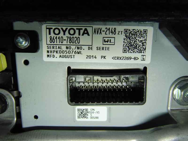 Recambio de pantalla multifuncion para lexus nx 300h 4wd referencia OEM IAM 8611078020  