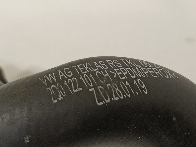 Recambio de tubo para seat arona xperience referencia OEM IAM 2Q0122101CH  