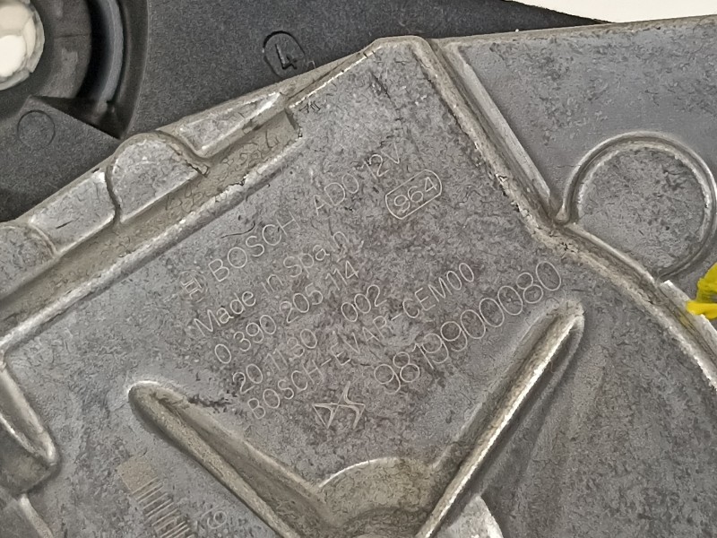 Recambio de motor limpia trasero para opel corsa f referencia OEM IAM 9819900080  