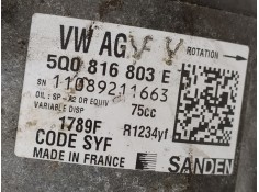 Recambio de compresor aire acondicionado para seat ibiza (6p1) reference plus referencia OEM IAM 5Q0816803E   2