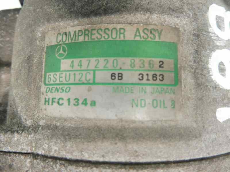 Recambio de compresor aire acondicionado para mercedes-benz clase a (w168) 170 cdi (168.008) referencia OEM IAM 4472208362 A0002