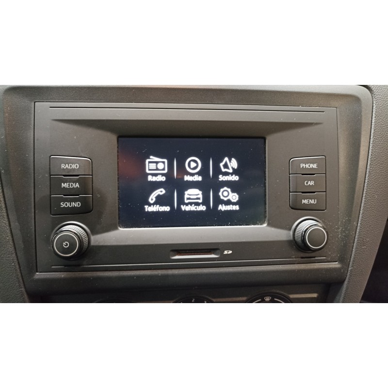 Recambio de sistema audio / radio cd para seat ibiza (6p1) reference plus referencia OEM IAM 5F0035888C  