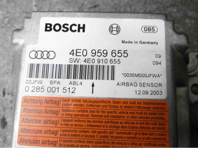 Recambio de kit airbag para audi a8 (4e2) 3.7 quattro referencia OEM IAM 4E0959655 4E1857001G 