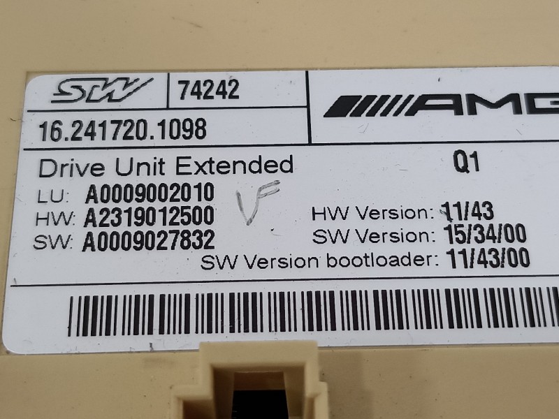 Recambio de modulo electronico para mercedes-benz clase a (w176) a 45 amg 4-matic (176.052) referencia OEM IAM A0009002010  