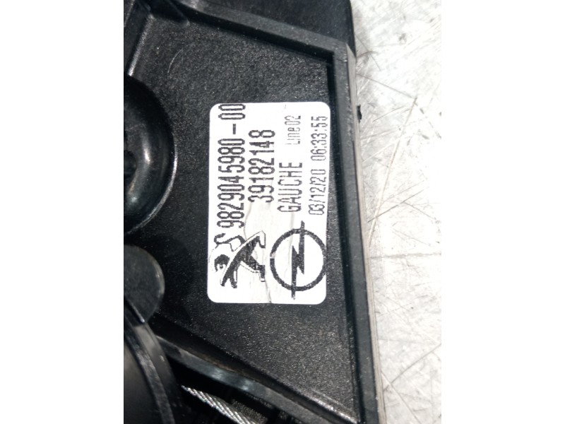 Recambio de elevalunas trasero izquierdo para opel corsa f referencia OEM IAM 9829045980 9829046180 
