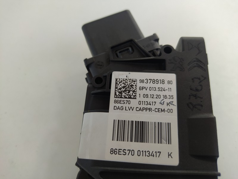 Recambio de potenciometro pedal para opel corsa f referencia OEM IAM 9837891880  