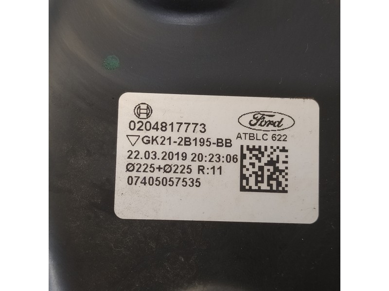 Recambio de servofreno para ford transit custom kasten 270 l1 ambiente referencia OEM IAM GK212B195BB  