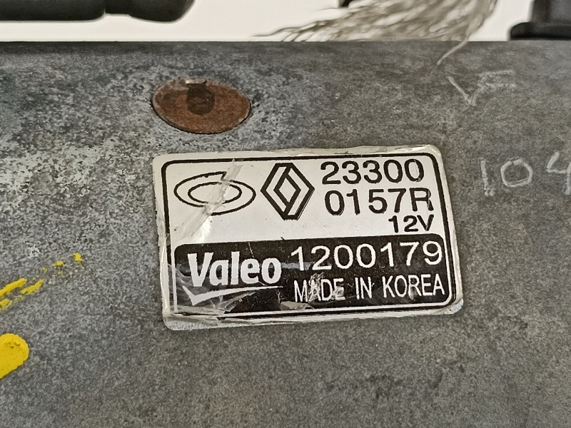 Recambio de motor arranque para renault koleos bose edition referencia OEM IAM 233000157R  