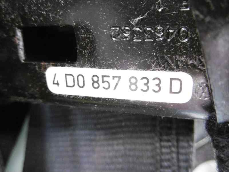 Recambio de cinturon seguridad delantero izquierdo para audi a8 (4e2) 3.7 quattro referencia OEM IAM 4D0857833D 601782700 