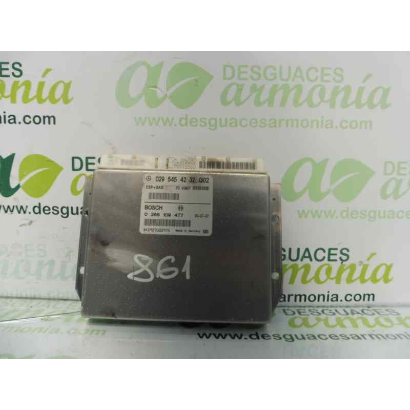 Recambio de centralita abs para mercedes-benz clase a (w168) 170 cdi (168.008) referencia OEM IAM 0295454232 0265109477 