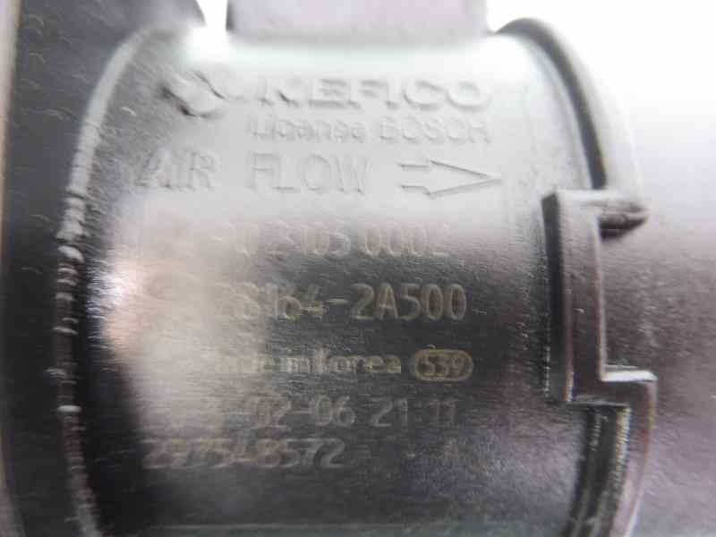 Recambio de caudalimetro para hyundai i20 city s referencia OEM IAM 281642A500 9021050002 