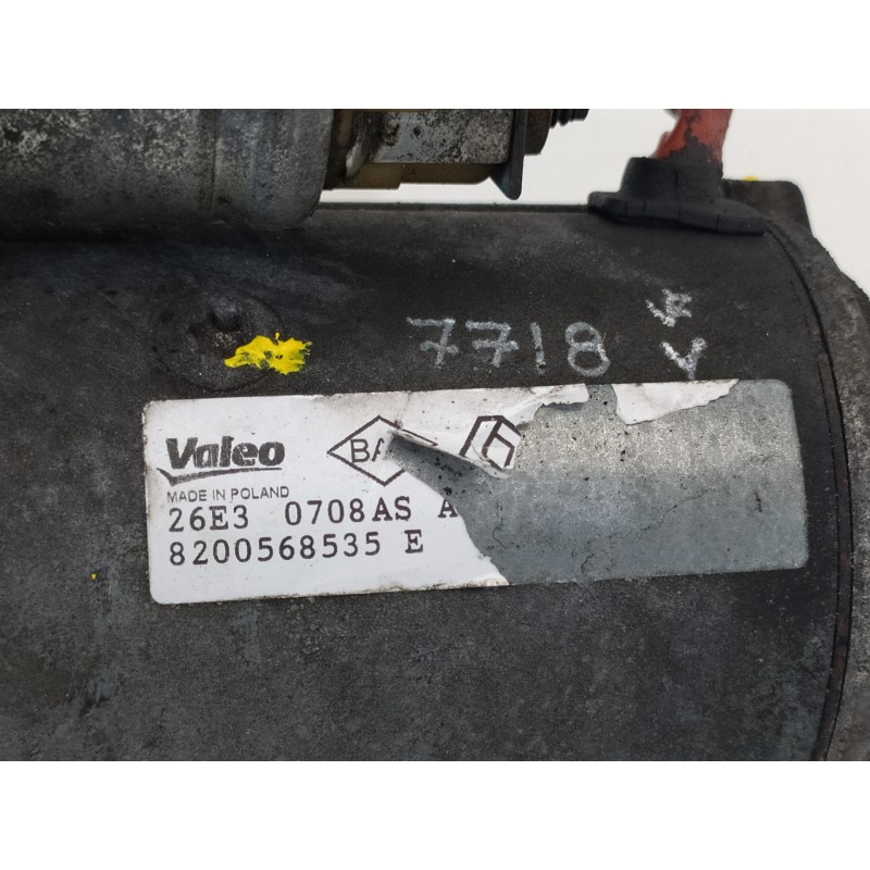 Recambio de motor arranque para renault trafic caja cerrada (ab 4.01) 2.0 dci diesel fap cat referencia OEM IAM 8200568535E  