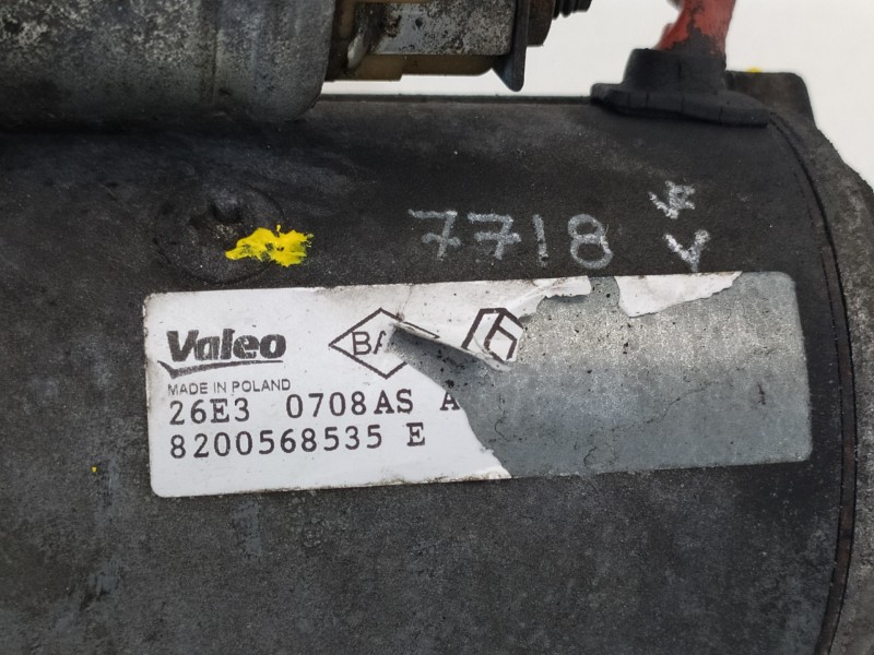 Recambio de motor arranque para renault trafic caja cerrada (ab 4.01) 2.0 dci diesel fap cat referencia OEM IAM 8200568535E  