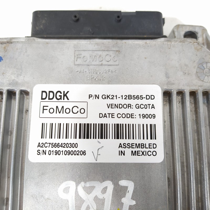 Recambio de centralita cambio automatico para ford transit custom kasten 270 l1 ambiente referencia OEM IAM GK2112B565DD A2C7566