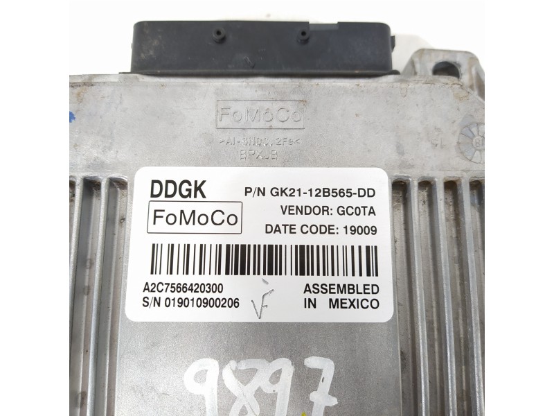 Recambio de centralita cambio automatico para ford transit custom kasten 270 l1 ambiente referencia OEM IAM GK2112B565DD A2C7566