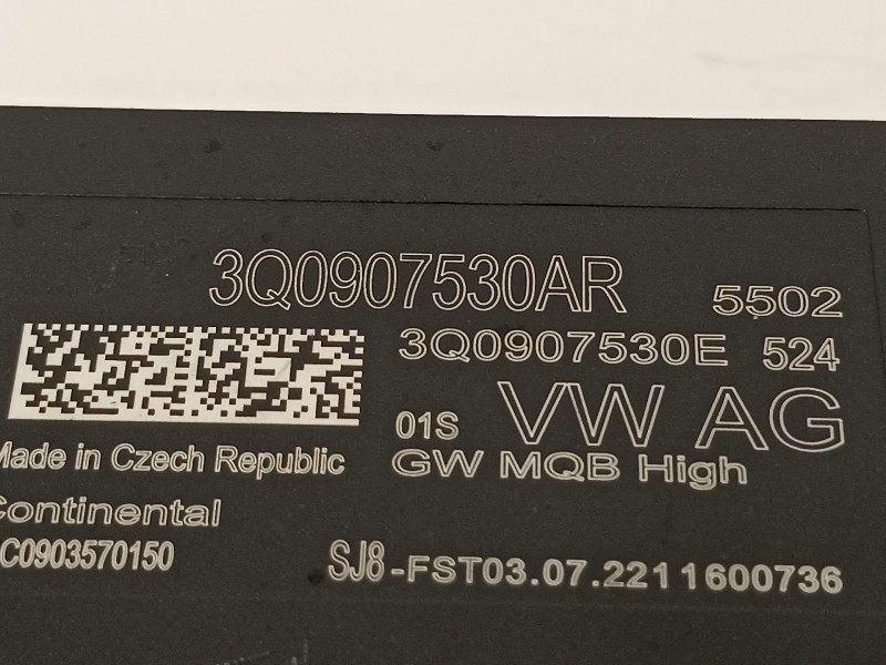 Recambio de modulo electronico para seat arona xperience referencia OEM IAM 3Q0907530AR  