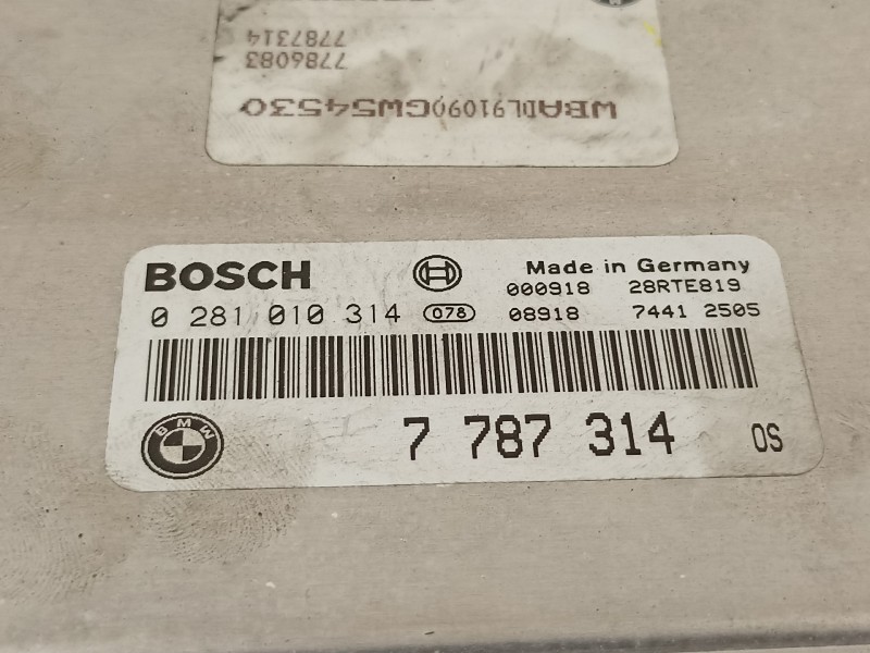 Recambio de centralita motor uce para bmw serie 5 berlina (e39) referencia OEM IAM 13617787314 7787314 