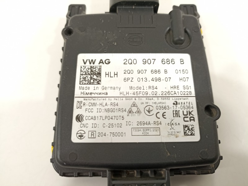 Recambio de modulo electronico para seat arona xperience referencia OEM IAM 2Q0907686B  