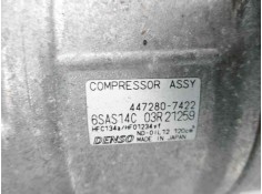 Recambio de compresor aire acondicionado para mercedes-benz clase a (w176) a 200 cdi (176.008) referencia OEM IAM 4472807422   2