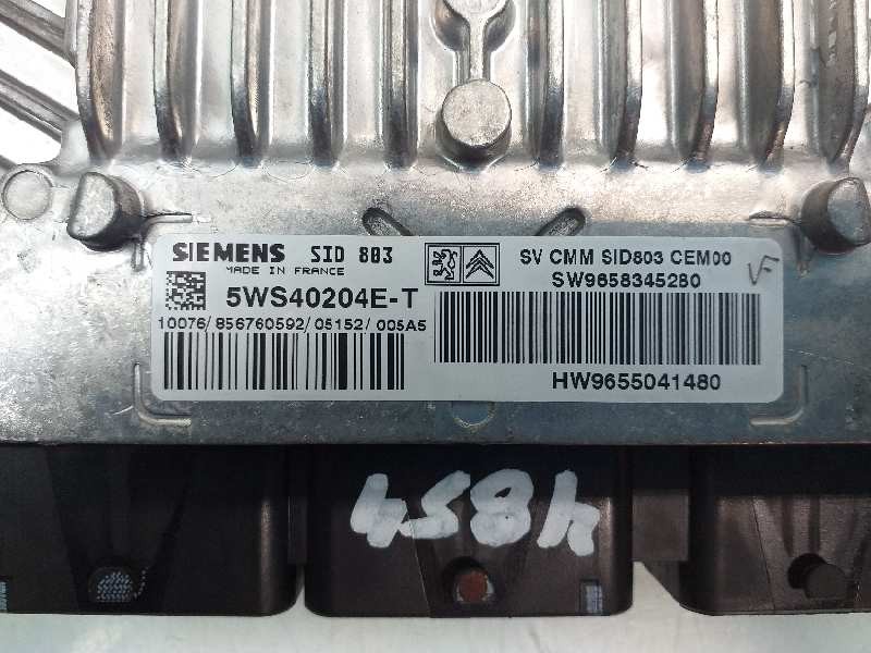 Recambio de centralita motor uce para peugeot 407 st sport referencia OEM IAM 9655041480 5WS40204E 9658345280