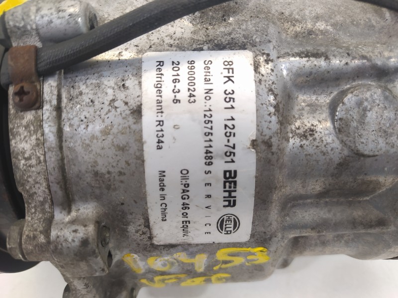 Recambio de compresor aire acondicionado para volkswagen golf iv berlina (1j1) highline referencia OEM IAM 99000243  