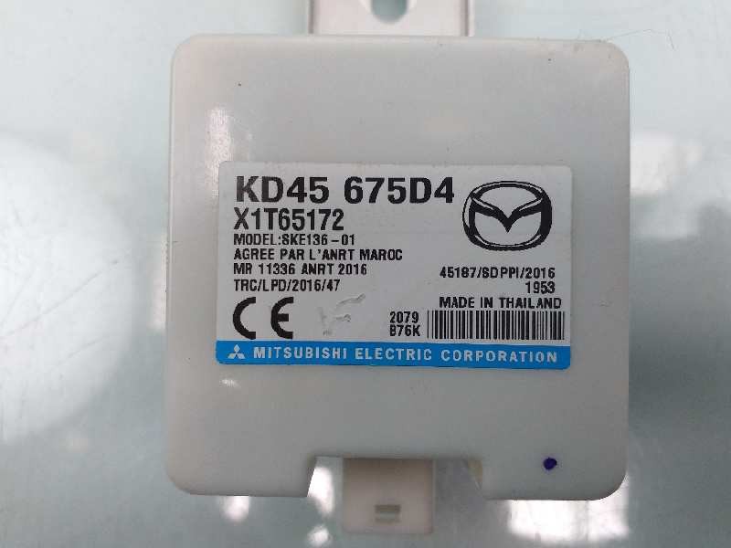 Recambio de modulo electronico para mazda cx-5 center-line 2wd referencia OEM IAM KD45675D4 X1T65172 