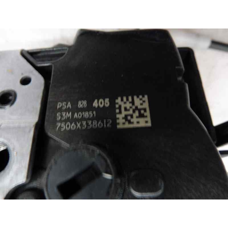 Recambio de cerradura puerta delantera derecha para citroën berlingo cuadro club l2 referencia OEM IAM 9135EA 828405 