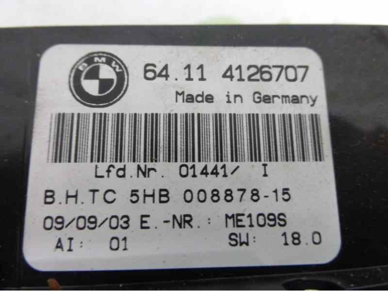 Recambio de mando climatizador para bmw serie 3 berlina (e46) 320d referencia OEM IAM 64114126707  