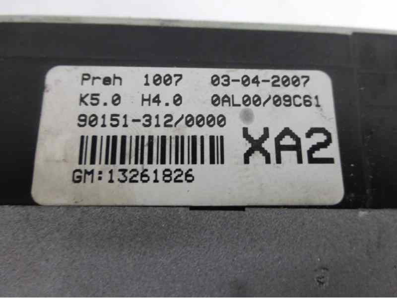 Recambio de mando climatizador para opel astra h berlina cosmo referencia OEM IAM 13261826  