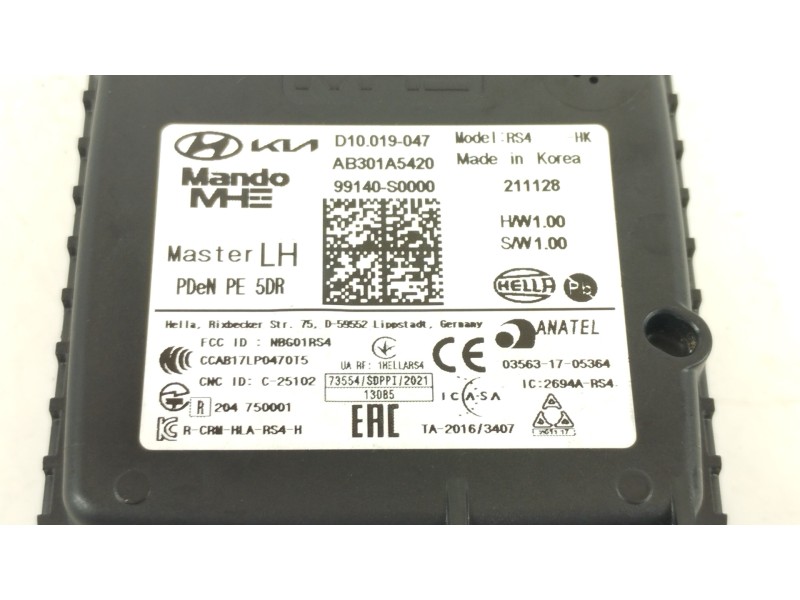 Recambio de modulo electronico para hyundai i30 (pd) n project c referencia OEM IAM 99140S0000 D10019047 AB301A5420