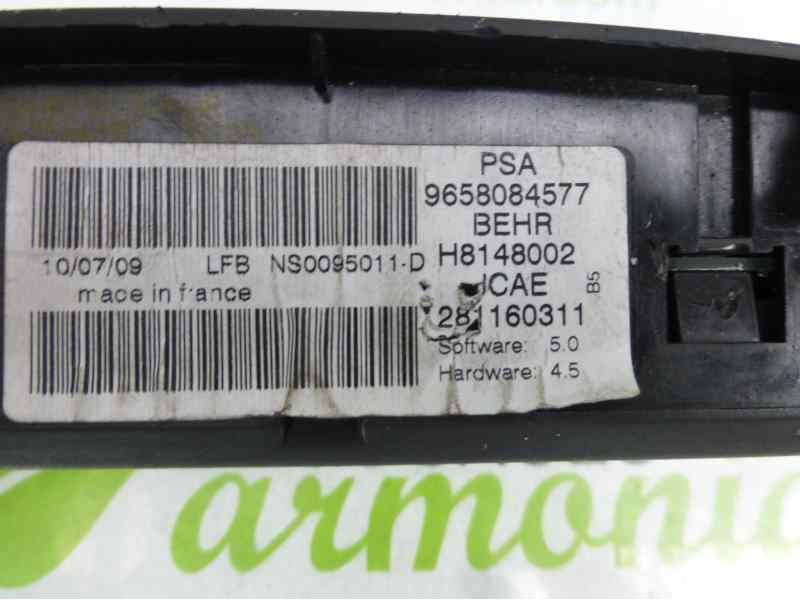 Recambio de mando climatizador para citroën c4 berlina collection referencia OEM IAM 9658084577  