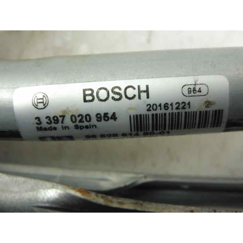 Recambio de motor limpia delantero para citroën berlingo cuadro club l2 referencia OEM IAM 9682861480 3397020954 0390241621