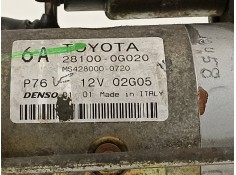 Recambio de motor arranque para toyota avensis berlina (t25) 2.0 d4-d executive berlina (5-ptas.) referencia OEM IAM 281000G020  2