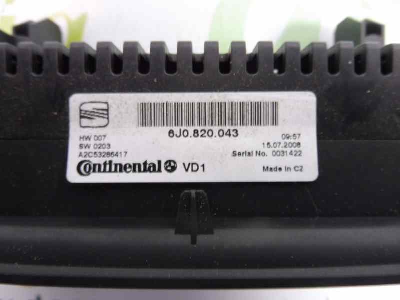 Recambio de mando climatizador para seat ibiza sc (6j1) sport referencia OEM IAM 6J0820043  