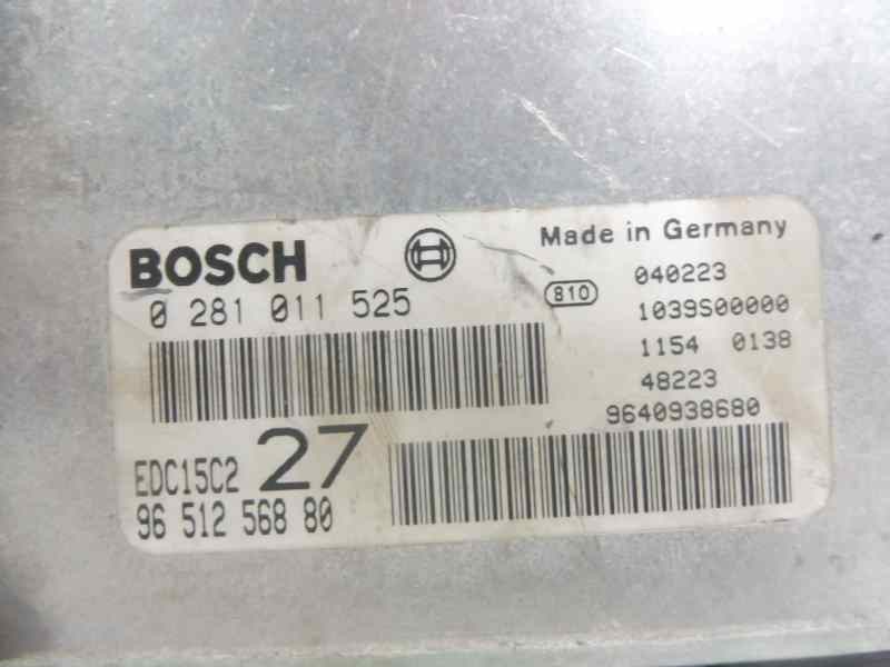 Recambio de centralita motor uce para peugeot 206 berlina xs referencia OEM IAM 9651256880 0281011525 