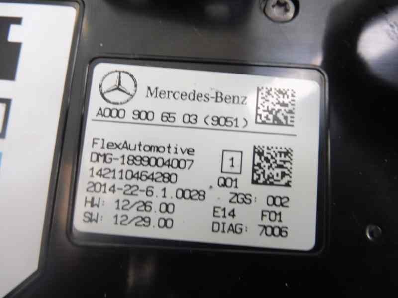 Recambio de luz interior para mercedes-benz clase a (w176) a 200 cdi (176.008) referencia OEM IAM A0009006503  