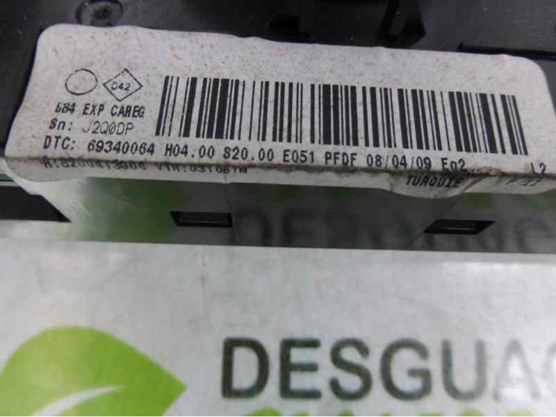 Recambio de mando climatizador para renault megane ii berlina 5p confort dynamique referencia OEM IAM 8200413906  