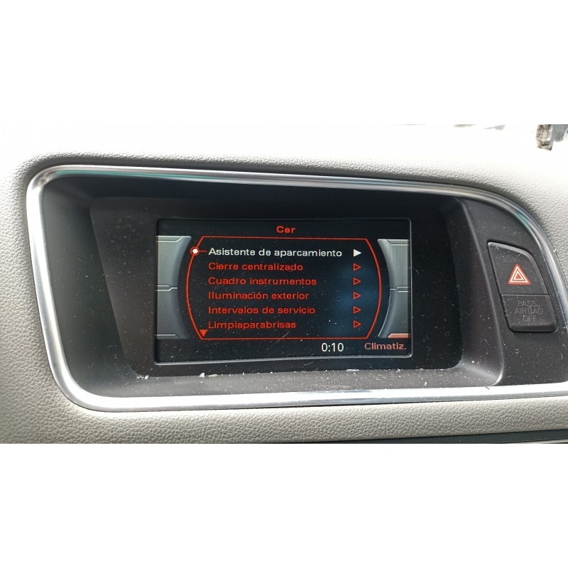 Recambio de pantalla multifuncion para audi q5 (8r) 2.0 tdi (125kw) referencia OEM IAM 8T0919603A  