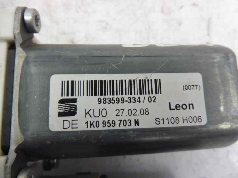 Recambio de motor elevalunas trasero izquierdo para seat leon (1p1) stylance / style referencia OEM IAM 1K0959703N  