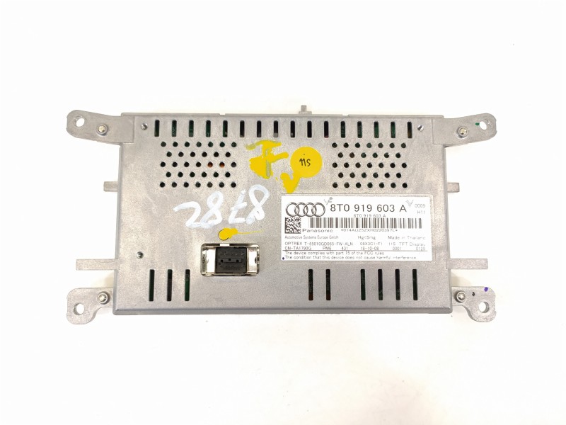 Recambio de pantalla multifuncion para audi q5 (8r) 2.0 tdi (125kw) referencia OEM IAM 8T0919603A  