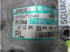 Recambio de compresor aire acondicionado para opel meriva blue line referencia OEM IAM 24421642   2